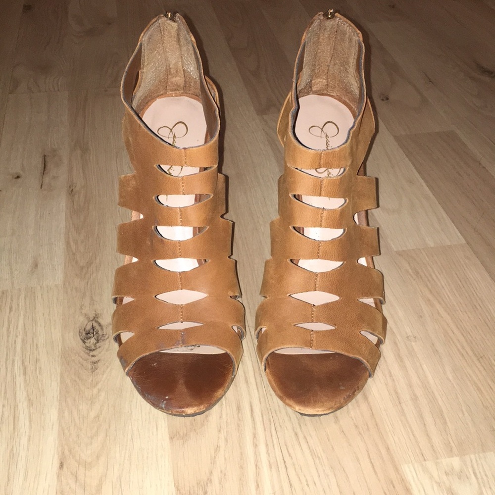 Brown Jessica Simpson heels